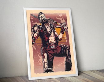 Fuse Apex Legends Poster Apex Legends Apex Legends  Poster Gamer Room Decor Gift For Apex Gamer Gift For Boyfriend