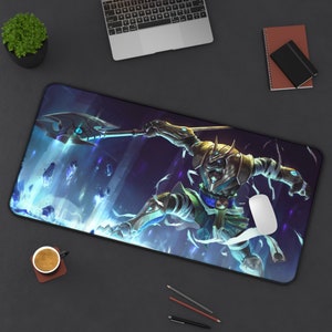 Nasus League of Legends Mouse Pad League of Legends  League of Legends Desk Mat Gamer Room Decor Gift For LoL Gamer Gaming Mouse Pad