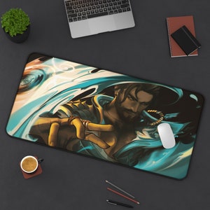 Harbor Valorant Mouse Pad Valorant Valorant Desk Mat Gamer Room Decor Gift For Valorant Gamer Gift For Boyfriend Gaming Mouse Pad