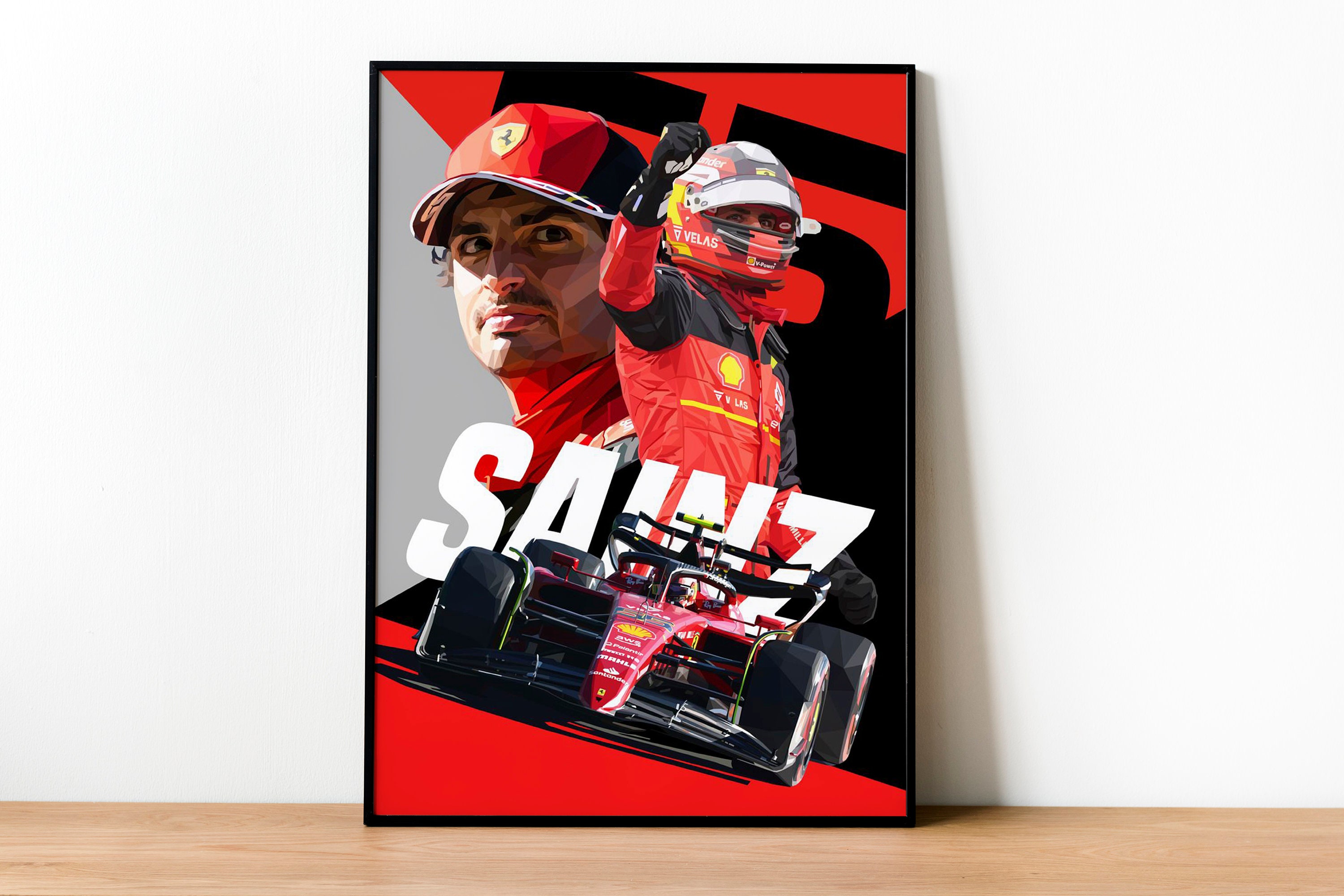 Carlos Sainz Poster F1 Poster F1 Car Poster F1 Car Formula 1 Car F1 ...