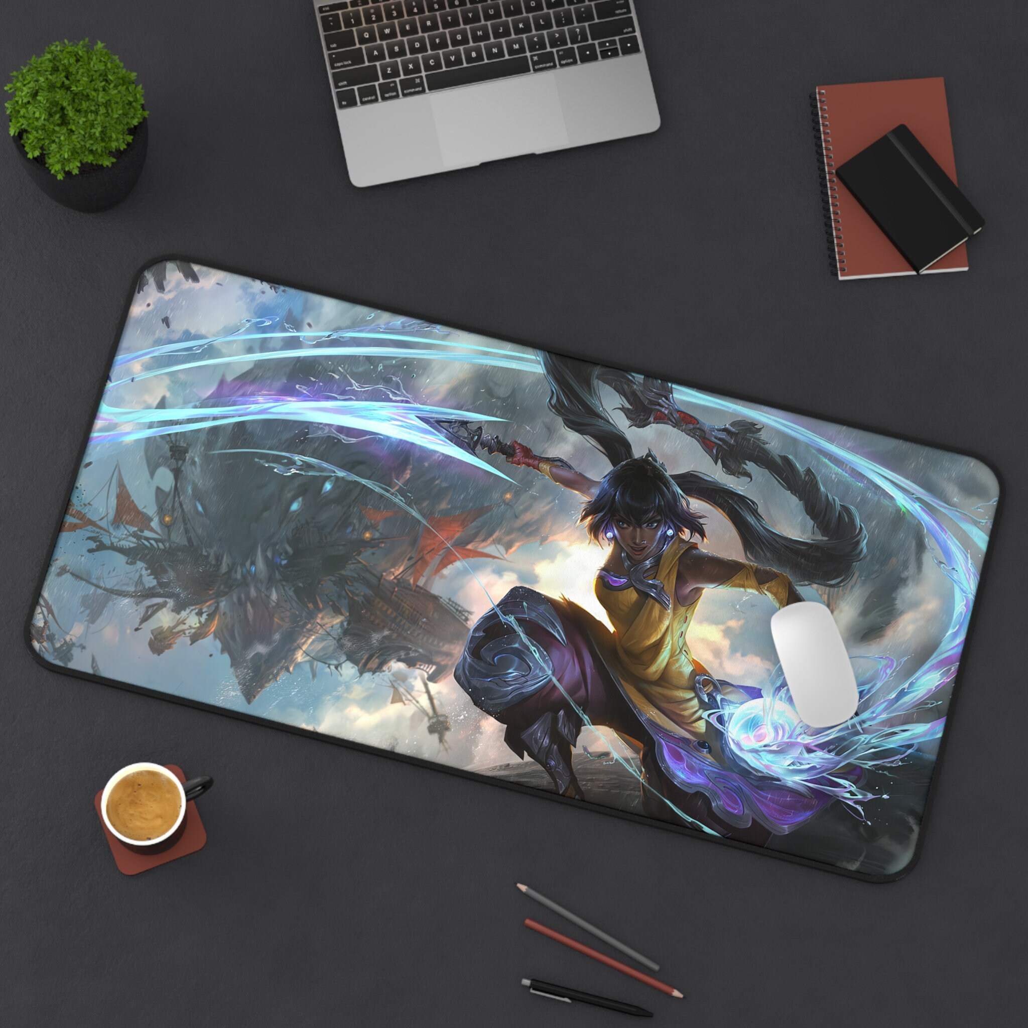 Nilah League of Legends Mouse Pad: Gamer Room Decor