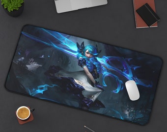 Gwen League of Legends Mouse Pad League of Legends  League of Legends Desk Mat Gamer Room Decor Gift For LoL Gamer Gaming Mouse Pad