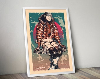 Wattson Apex Legends Poster Apex Legends  Apex Legends  Poster Gamer Room Decor Gift For Apex Gamer Gift For Boyfriend