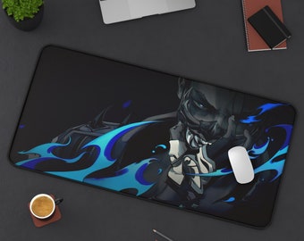 Yoru Valorant Mouse Pad Valorant Valorant Desk Mat Gamer Room Decor Gift For Valorant Gamer Gift For Boyfriend Gaming Mouse Pad