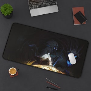 Kindred League of Legends Mouse Pad League of Legends  League of Legends Desk Mat Gamer Room Decor Gift For LoL Gamer Gaming Mouse Pad
