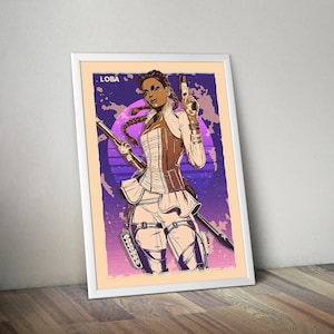 Loba Apex Legends Poster Apex Legends  Apex Legends  Poster Gamer Room Decor Gift For Apex Gamer Gift For Boyfriend