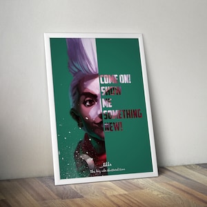 Ekko League of Legends League of Legends Poster LoL Poster the Boy Who Shattered Time Gamer Room Decor Gift For LoL Gamer Gift For Boyfriend