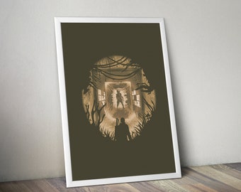 The Last Of Us Poster The Last Of Us  Bloater Encounters  Adventure Print Gaming Poster Gamer Room Decor Gaming Print Gaming Art