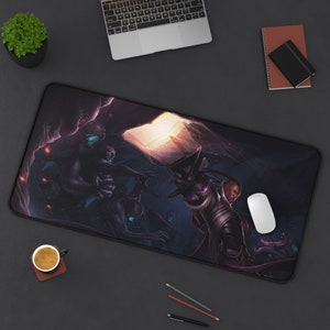 Lucian League of Legends Mouse Pad League of Legends  League of Legends Desk Mat Gamer Room Decor Gift For LoL Gamer Gaming Mouse Pad