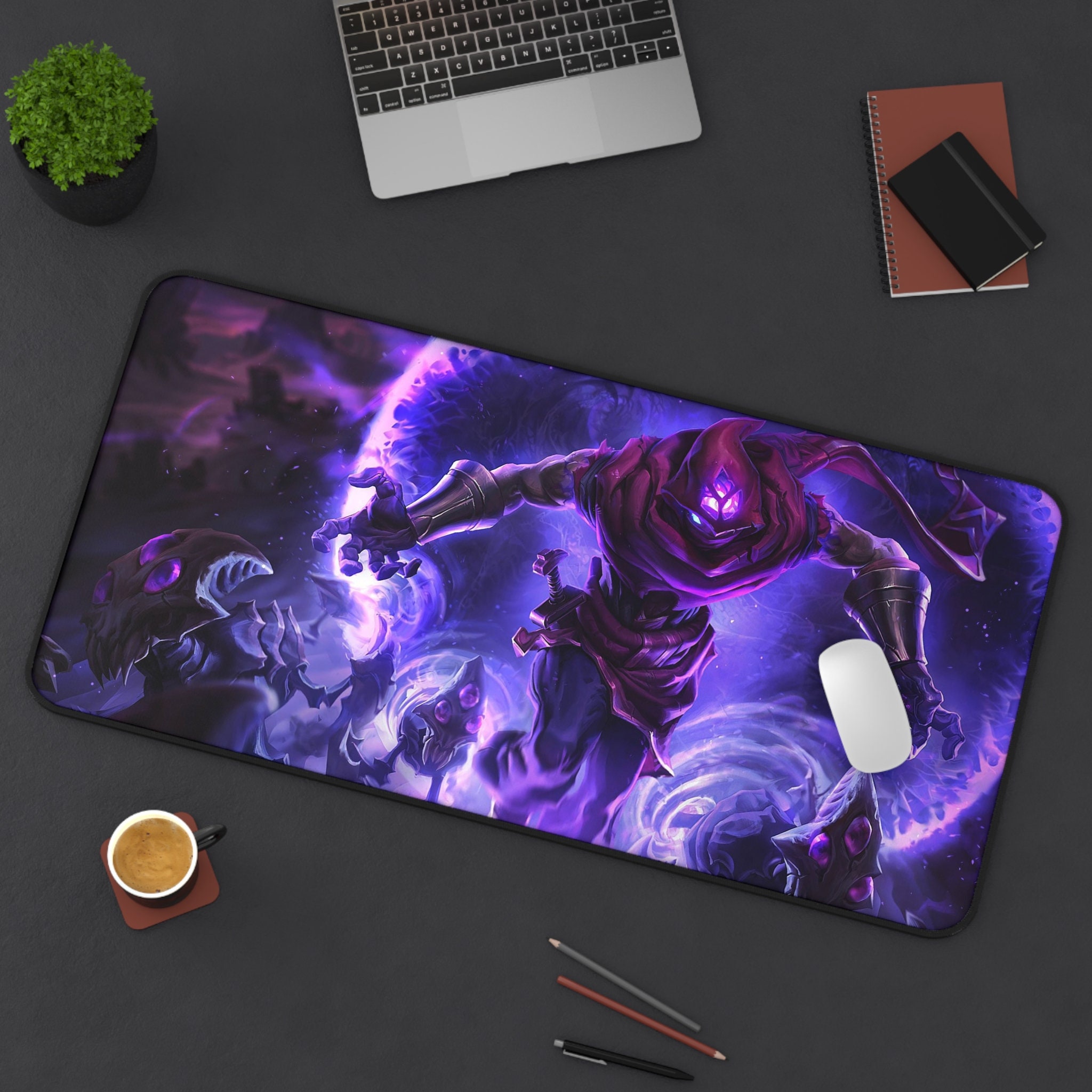 Malzahar League of Legends Mouse Pad League of Legends  League of Legends Desk Mat Gamer Room Decor Gift For LoL Gamer Gaming Mouse Pad
