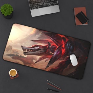 Naafiri League of Legends Mouse Pad League of Legends  League of Legends Desk Mat Gamer Room Decor Gift For LoL Gamer Gaming Mouse Pad