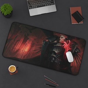 Swain League of Legends Mouse Pad League of Legends  League of Legends Desk Mat Gamer Room Decor Gift For LoL Gamer Gaming Mouse Pad