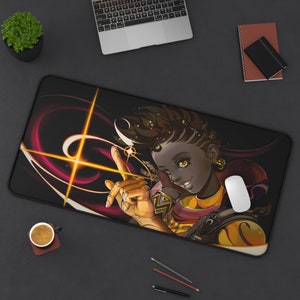 Astra Valorant Mouse Pad Valorant Valorant Desk Mat Gamer Room Decor Gift For Valorant Gamer Gift For Boyfriend Gaming Mouse Pad