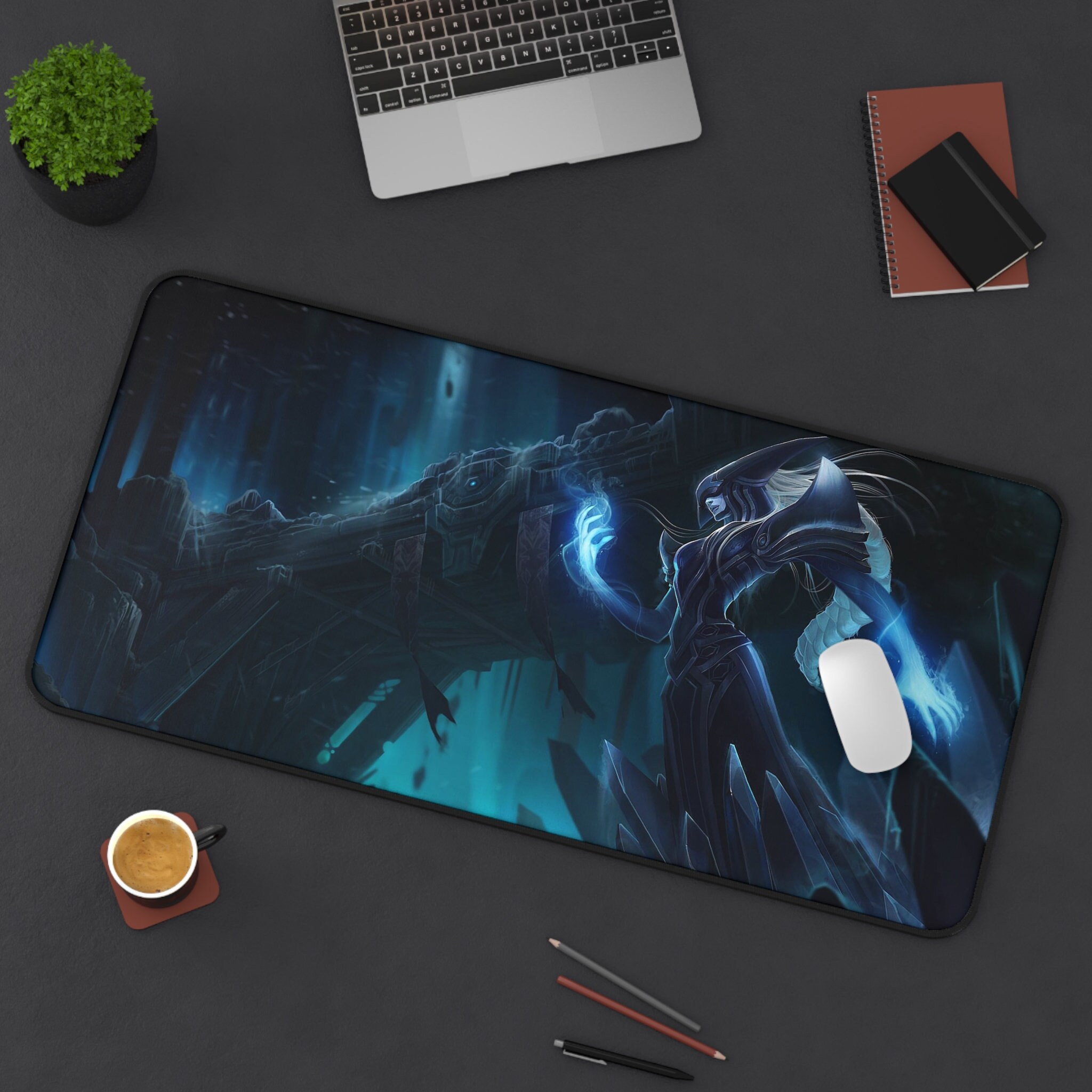 Lissandra League of Legends Mouse Pad: Gamer Room Decor