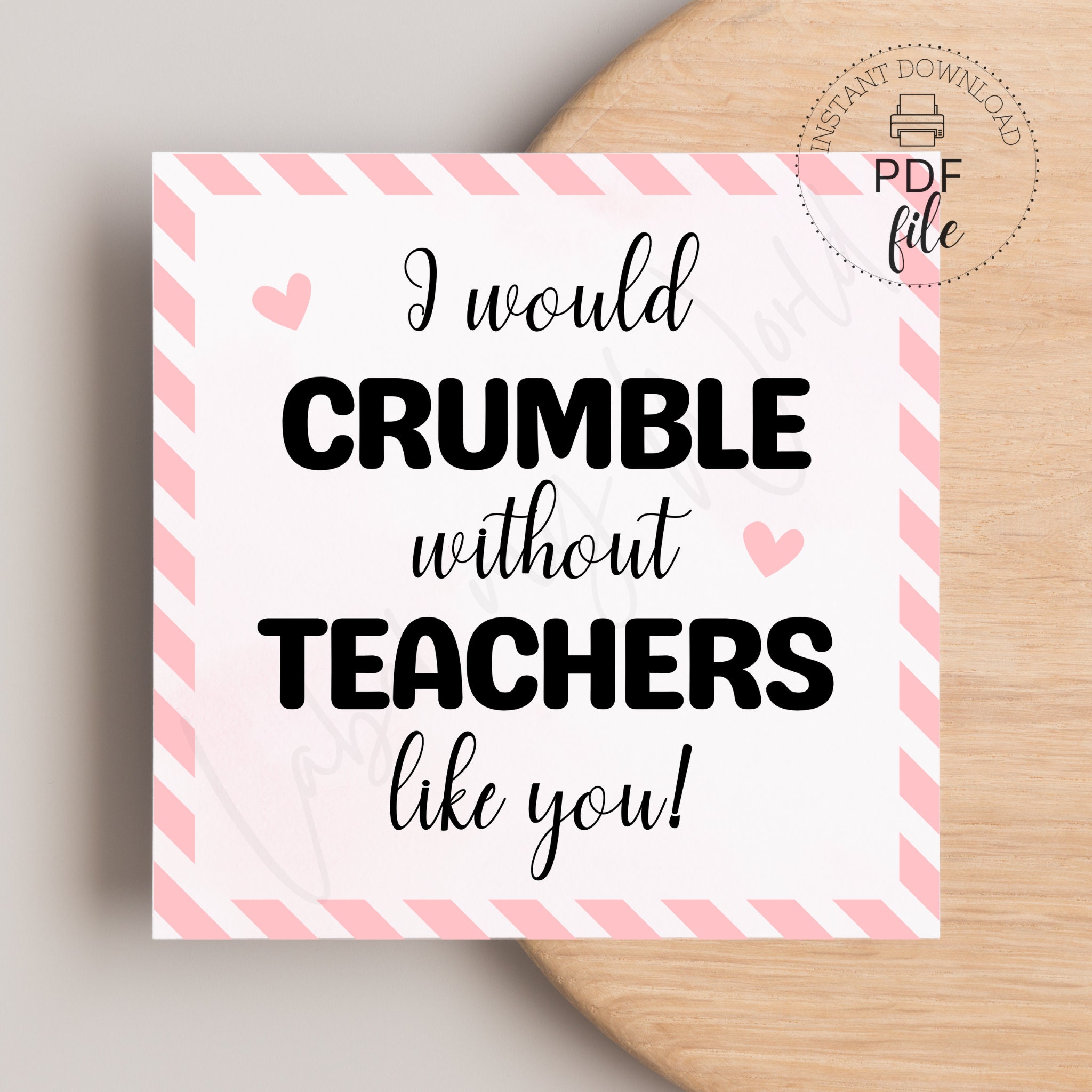 Printable Cookie Tag We i Would - Il Fullxfull.5938425262 74d8 