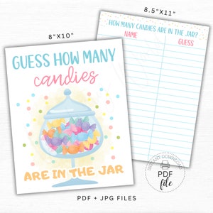 Printable Guess How Many Candies - Il 300x300.6207857891 Rky4 