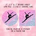 Printable Gymnastics/dance Good Luck 2, 2.5, 3 Round Labels 2.5x2.5 ...
