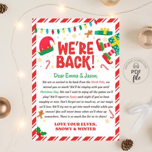 Printable Elf elves Arrival amp Goodbye - Il 300x300.6473341561 J32k 