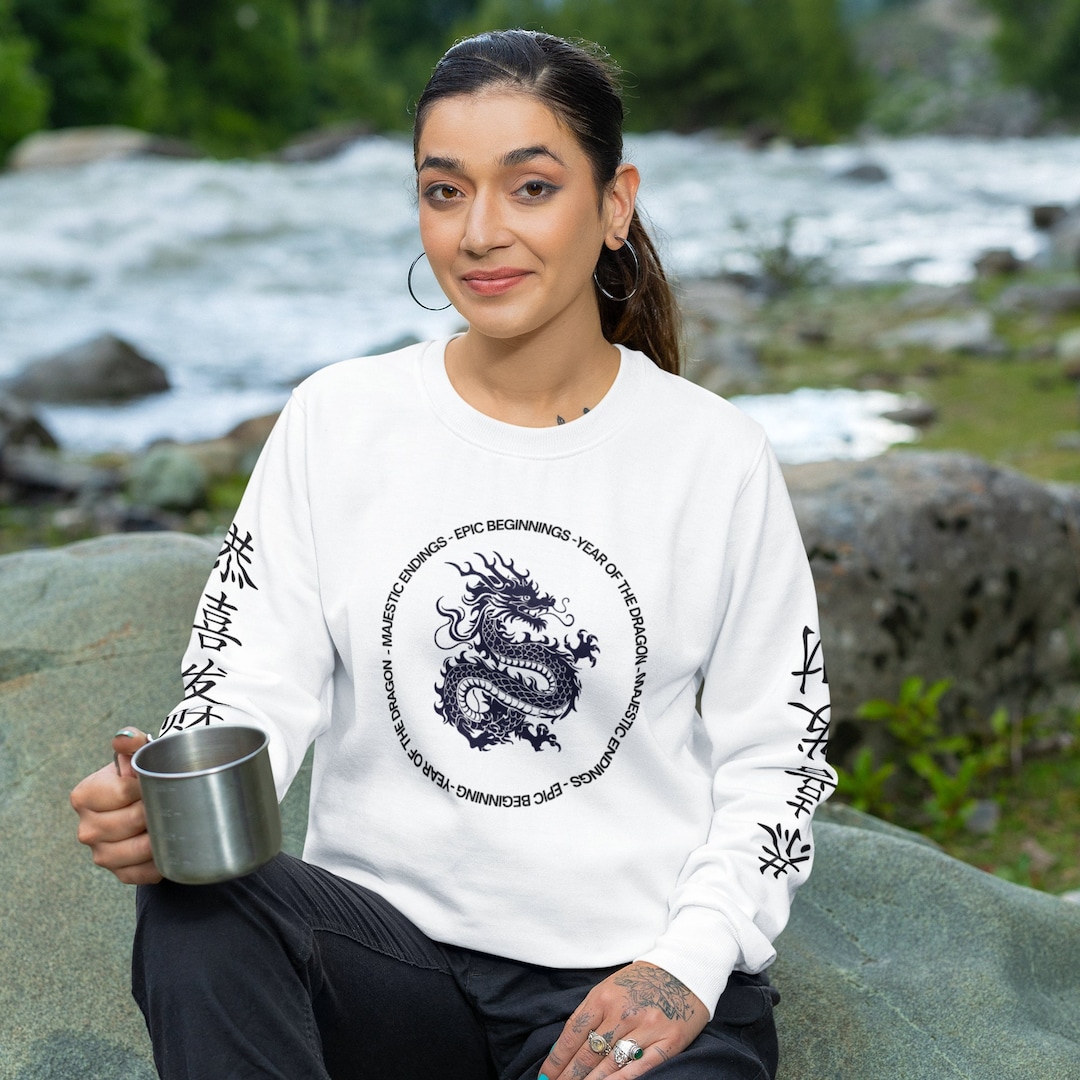 Vintage Chinese Dragon Floral Print Women's Golf Shirts