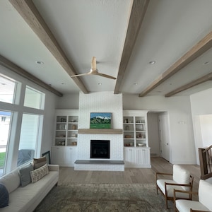 Wood beam, rustic wood, faux beam, lightweight beam, handmade beam, ceiling accent, rustic wood beam