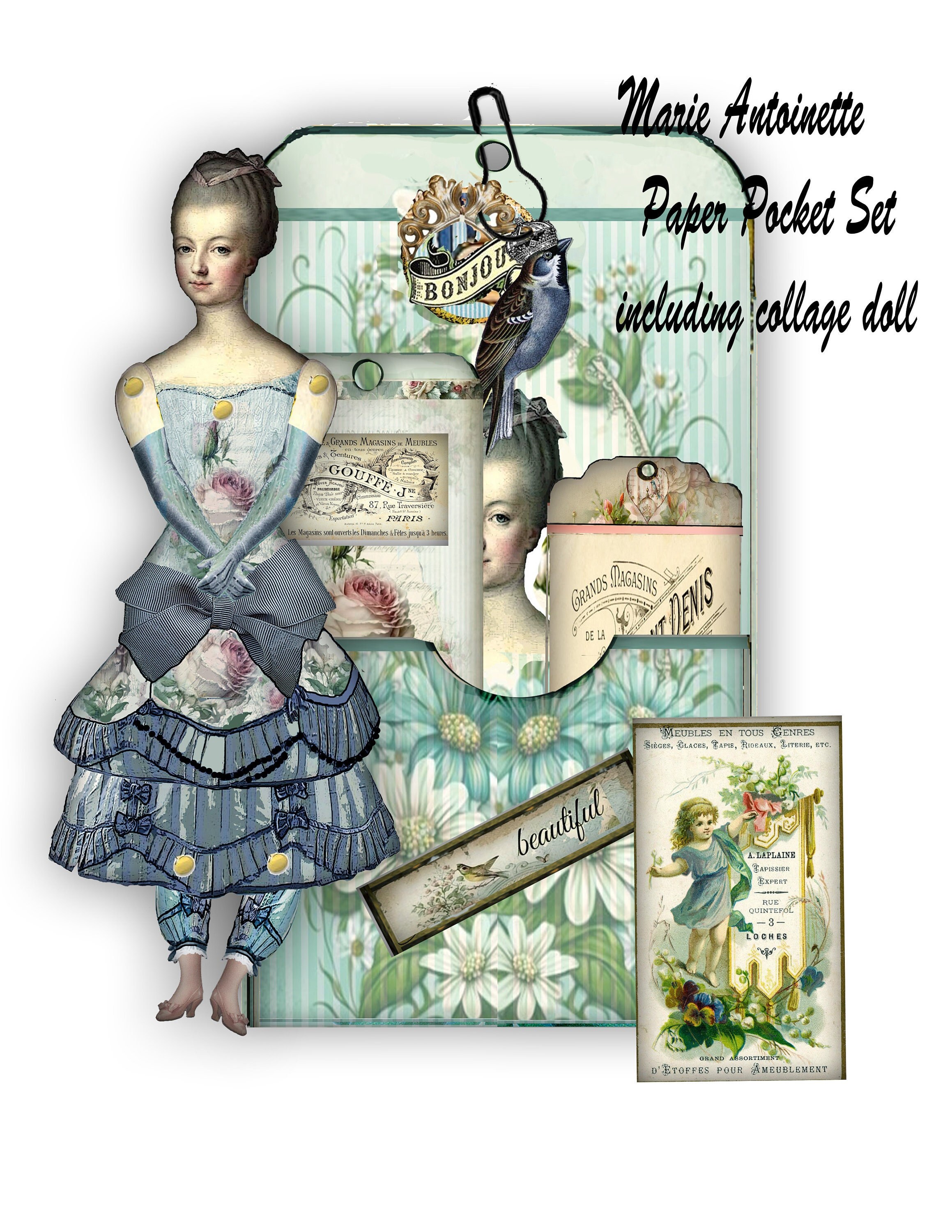 Marie Antoinette Doll - Etsy