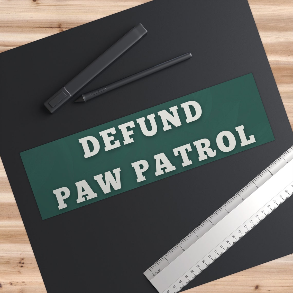 Defund Paw Patrol Bumper Sticker Etsy