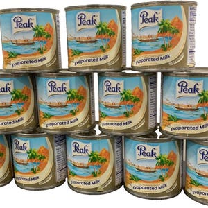 Peak Evaporated Milk - 4 Tins