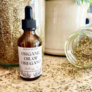 Aceite orgánico de orégano