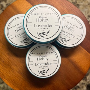 Organic Honey Lavender Lip Balm, 1oz
