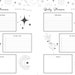 Printable Black and White Daily Planner Bundle With Starry-themed ...