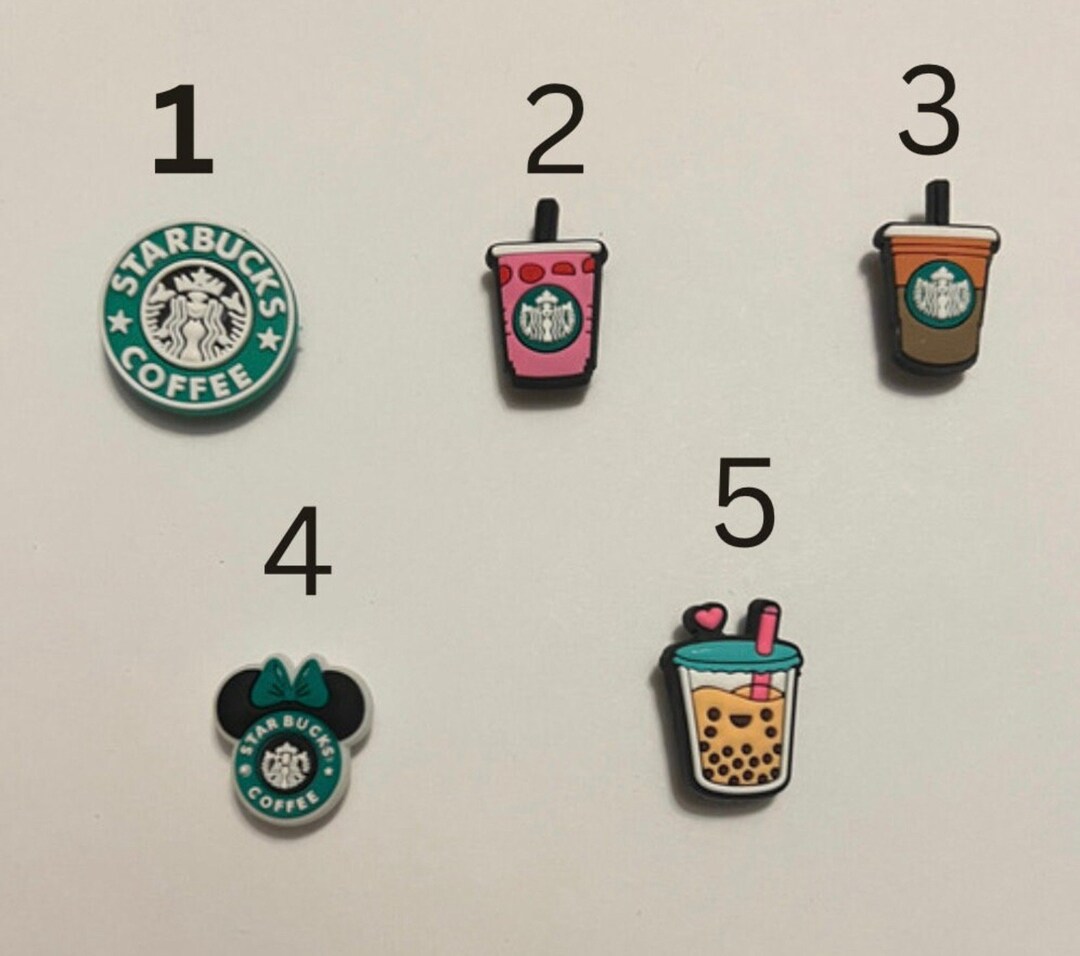 Starbucks Shoe Charms Starbucks Coffee Boba Frappe Shoe Etsy