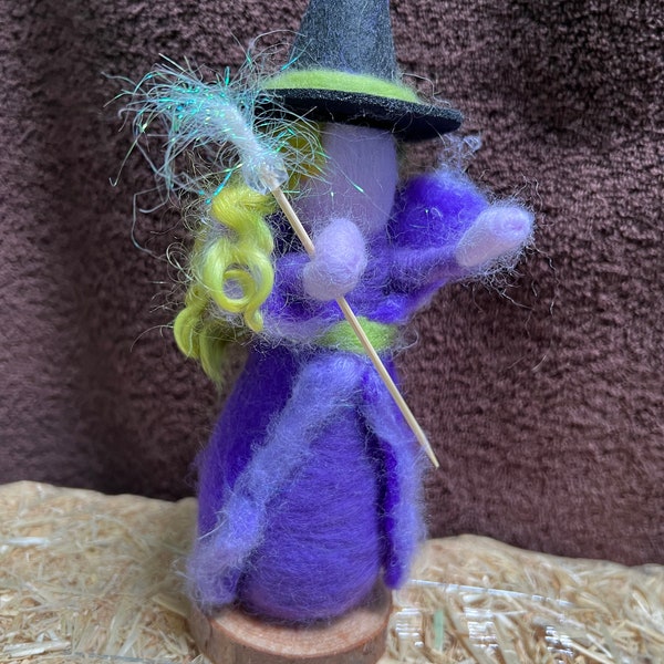 Waldorf Fairy Witch Halloween deco Unique design