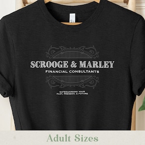 Scrooge & Marley Financial Consultants - A Christmas Carol Shirt