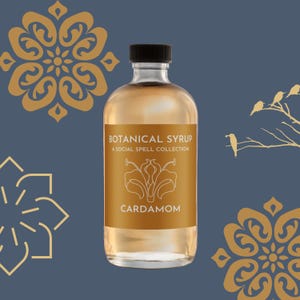 Organic Cardamom Syrup: Cocktail & Coffee Flavoring