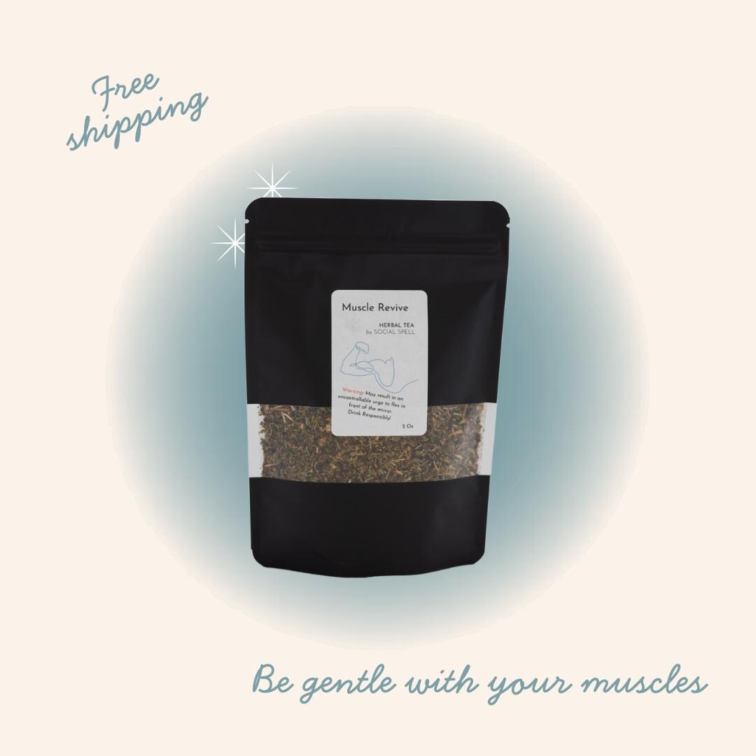 Muscle Revive Tea | Post Workout Recovery | Herbal Loose Leaf Tea ...
