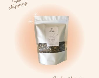 Maternity Tea Herbal Blend, Natural Lactation Support, Fenugreek Free