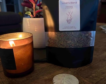 Aphrodisiac Tea, Organic Herbal Tea Blend, Sexy Time Herbs