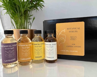 Coffee Syrup Sampler, Choose your flavors gourmet syrup gift