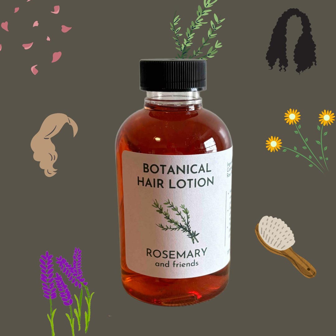 Rosemary Hair Lotion Rinse For Hair Growth Scecial Recipe For Shining