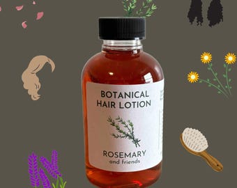 Rosemary Hair Rinse: Herbal Vinegar Infusion for Shine