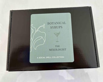 Simple Syrup Sampler, Cocktail Flavors, Gourmet Mixer Set