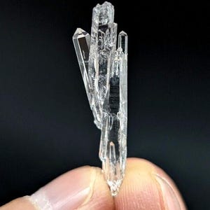Amazing Jeffrey Quarry Solution Quartz Crystal, Rare, Arkansas Old Stock, A+++