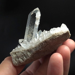 Arkansas Quartz Crystal Cluster, Amazing Old Stock, Montgomery County, Arkansas, ooak natural mineral specimen, beautiful aesthetics