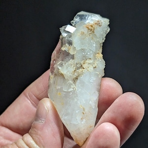 Unique Quartz Crystal with wild formations, Garland County, Arkansas, USA