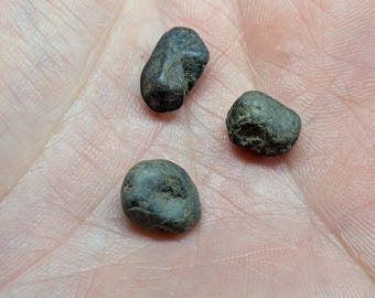 Very Rare, set of Placer Rutile, Arkansas, Magnet Cove, Old Stock, ex Delinde