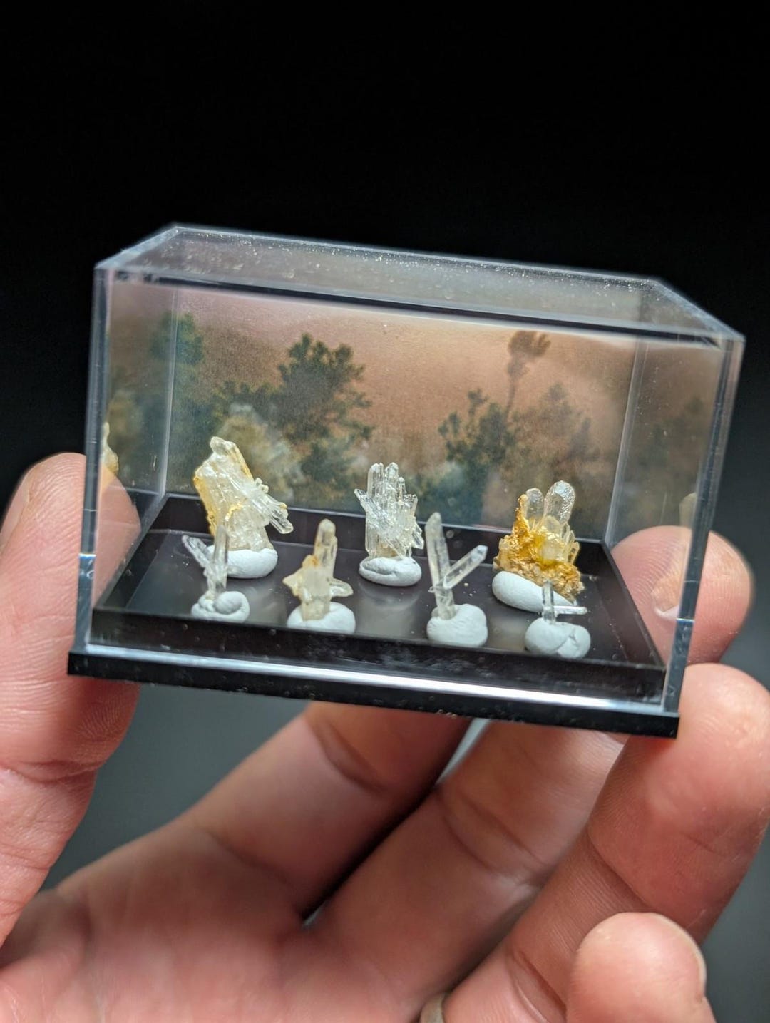 Solution Quartz, Set of 7 W/ Case - Old Stock - Jeffrey Quarry ...