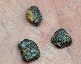 Very Rare, set of Placer Rutile, Arkansas, Magnet Cove, Old Stock, ex Delinde