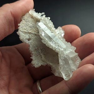 Beautiful Arkansas Quartz Crystal Cluster, Old Stock, Garland County, Arkansas, ooak, Natural Mineral Specimen, display piece
