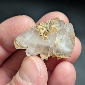 Chlorite Quartz Crystal Point w/ wild formations, Garland County, Arkansas, USA