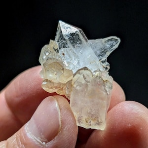 Unique Quartz Crystal with wild formations, Montgomery County, Arkansas, USA